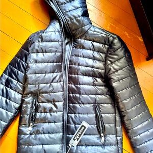 Zyforeme Black Puffer Jacket